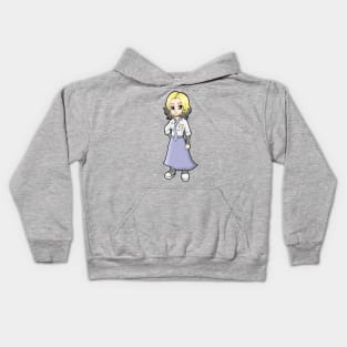 CHIBI ANIME PRETTY METAL GIRL SCHOOL UNIFORM Kids Hoodie